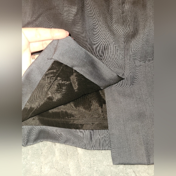 Hugo Boss Virgin Wool Slim Fit Lined Pencil Skirt sz 4 - Picture 3 of 8